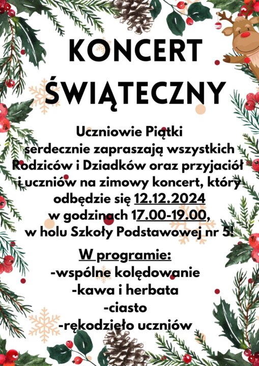Koncert świąteczny 2024